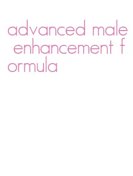 advanced male enhancement formula