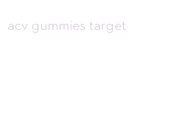 acv gummies target