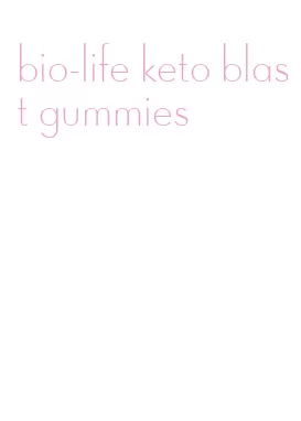 bio-life keto blast gummies