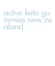 active keto gummies new zealand